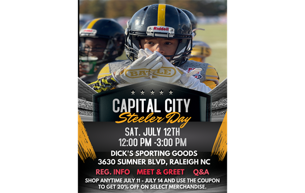 Dick's Steeler Day & Shop Weekend